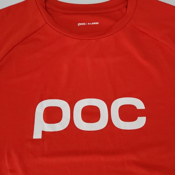 POC Red Performance essential enduro mountain bike cycling jersey X-Large - Picture 5 of 11
